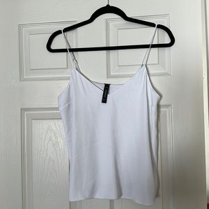 EXPRESS V-neck Reversible Cami - White